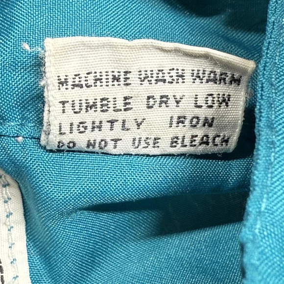 Vintage Henri Valdise Shirt Mens Medium Crest Logo Club 80's Retro Party Casual - Picture 7 of 14